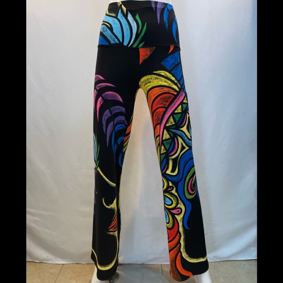 EVA VARRO, HIGH ELASTIC WAIST STRAIGHT PANTS-ARCHIE - Picture 1 of 3